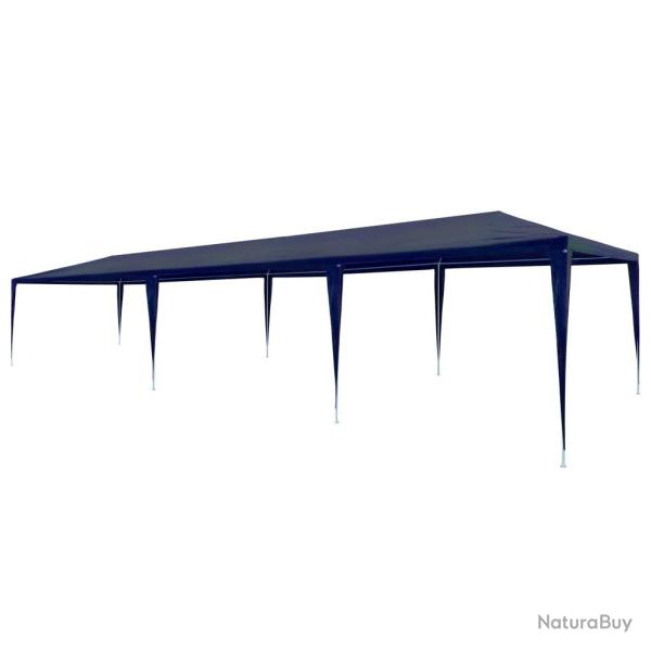 Tente de r�ception 3x9 m PE Bleu