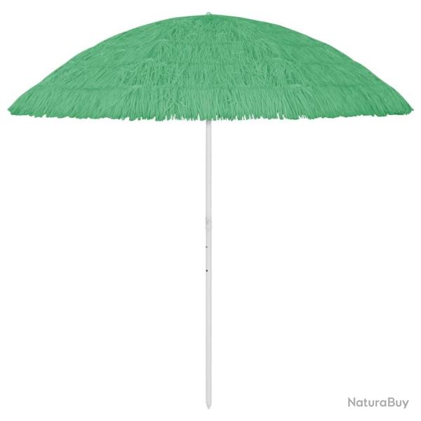 Parasol de plage Hawaii vert 300 cm