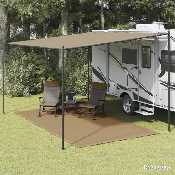 Tapis de tente 250x400 cm Taupe