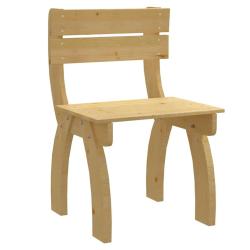 Chaise de jardin Bois de pin impr&eacute;gn&eacute;