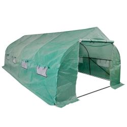 Serre portable Cadre en acier 18 m&sup2;