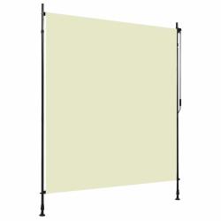 Store roulant d'ext&eacute;rieur 200 x 270 cm Cr&egrave;me