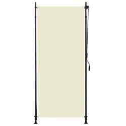 Store roulant d'ext&eacute;rieur 100 x 270 cm Cr&egrave;me