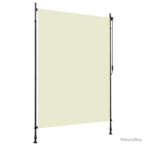 Store roulant d'extrieur 150 x 270 cm Crme