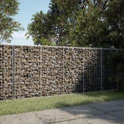 Panier gabion avec couvercle 200x100x100 cm fer galvanis&eacute;