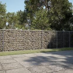 Panier gabion avec couvercle 600x100x100 cm fer galvanis&eacute;
