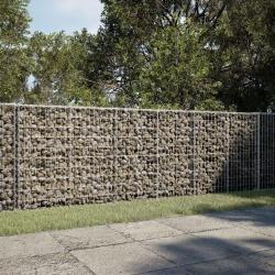 Panier gabion avec couvercle 300x50x100 cm fer galvanis&eacute;