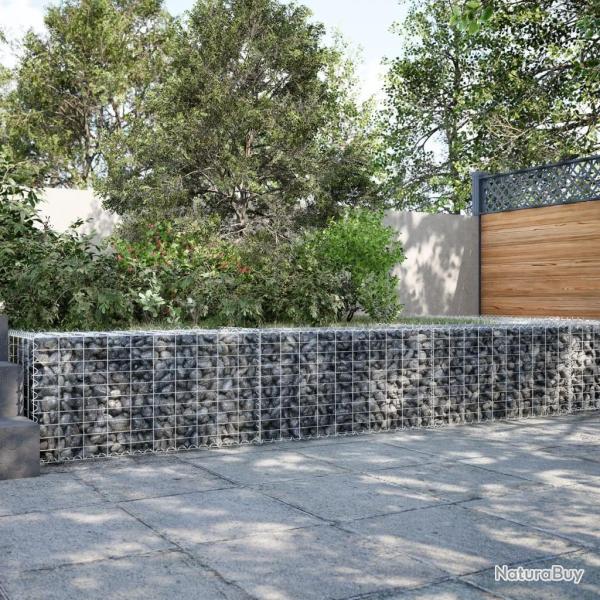 Panier gabion avec couvercle 300x50x50 cm fer galvanis�