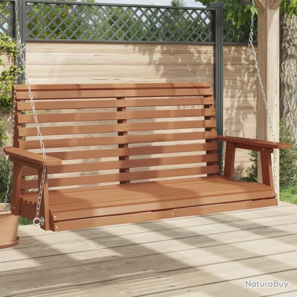 Banc de balan�oire de jardin cha�nes en m�tal bois massif sapin