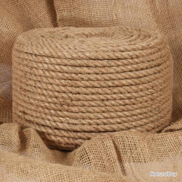 Corde de jute 25 m de long 12 mm d'�paisseur
