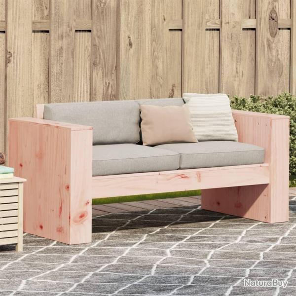 Canap� de jardin 2 places 134x60x62 cm bois massif de douglas