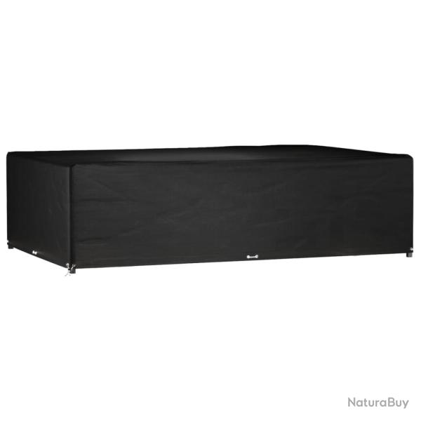 Housse de salon de jardin 16 oeillets 325x205x90cm rectangulaire