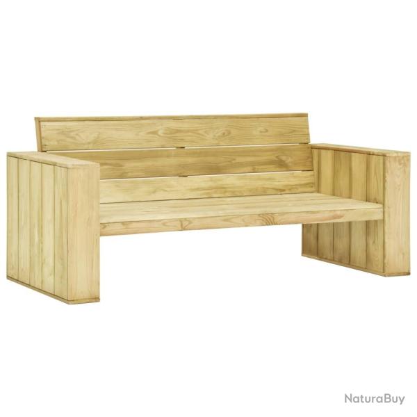 Banc de jardin 179 cm Bois de pin impr�gn�
