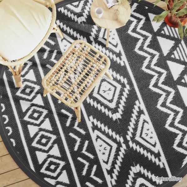 Tapis d'ext�rieur ARAKIL noir �200 cm PP