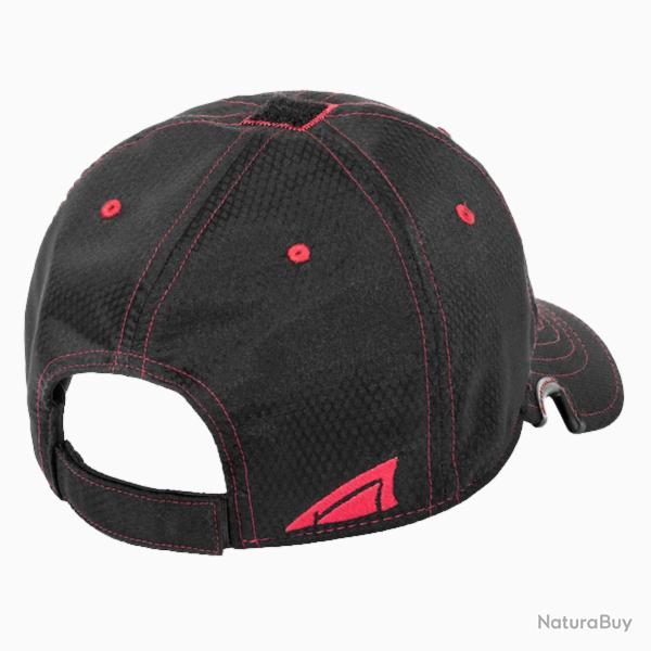 Casquette Athlete Operator Classic Ajustable Noir/Rouge