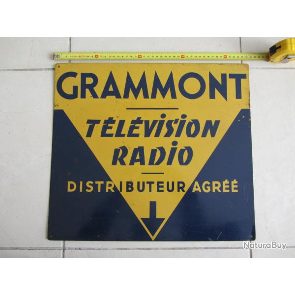 Tle publicitaire Grammont Tlvision-Radio 1953