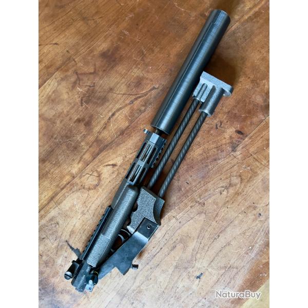 Little badger Poign�e et crosse carbone M3D