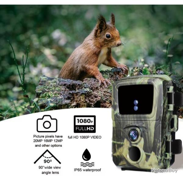 Suntekcam Mini600 Mini cam�ra Chasse 20mp 1080P Capteur PIR Etanche Infrarouge Livraison Gratuite