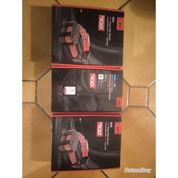 Centrale et 2 colliers t rogHunting ROG tr dog