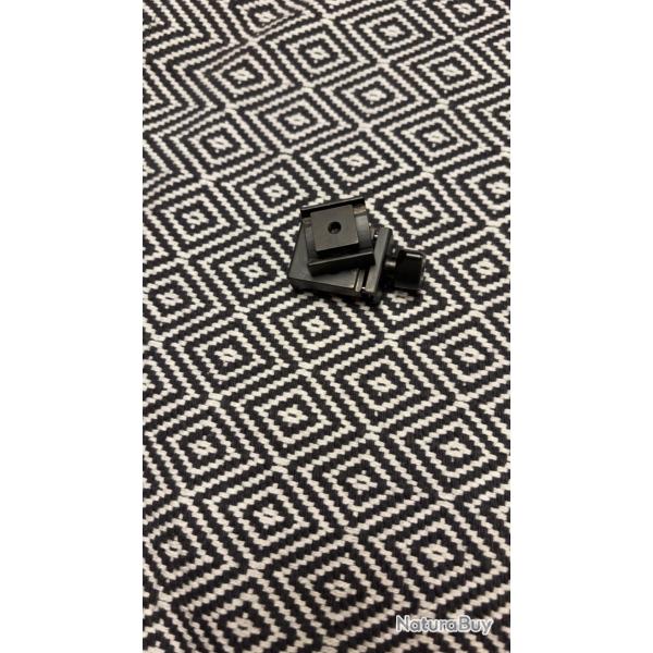 Montage Acier AMOVIBLE d'adaptation de Lunettes � Rail Convex SB (S&B) sur rail picatinny