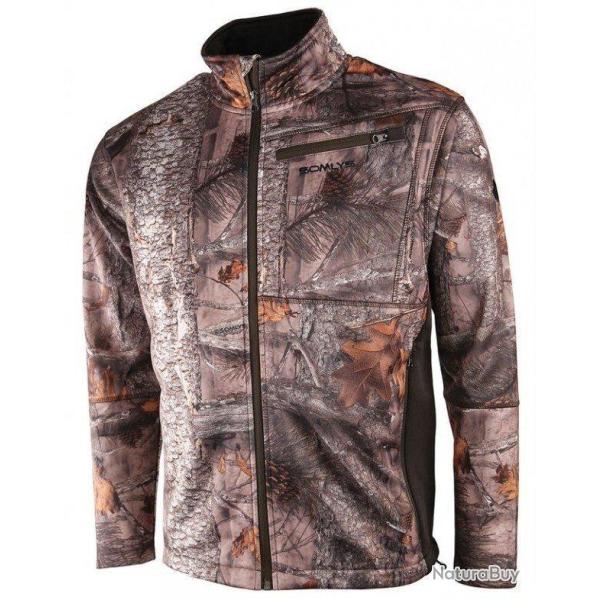 Veste de chasse Polarsan camouflage for�t SOMLYS