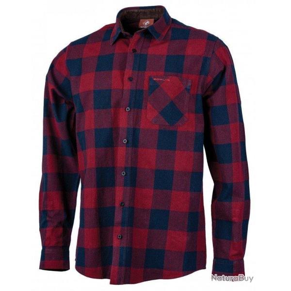 Chemise en coton rouge SOMLYS