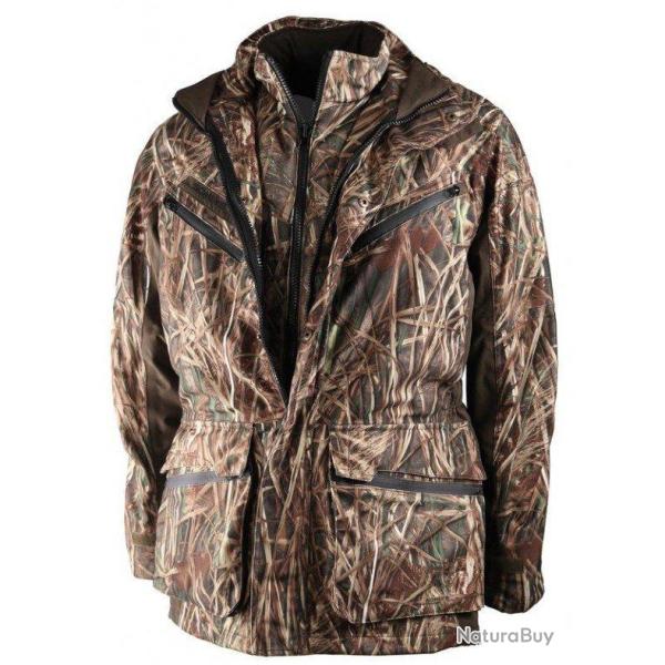 Veste de chasse Multi Hunt camo roseaux SOMLYS