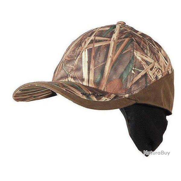 Casquette chaude Thermo-Hunt camo roseaux SOMLYS-M