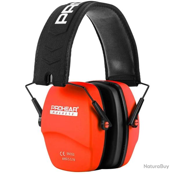 Casque antibruit Zohan Prohear - LIVRAISON GRATUITE - Orange