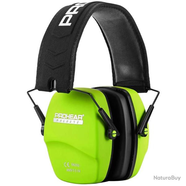 Casque antibruit Zohan Prohear - LIVRAISON GRATUITE - Vert ref.2