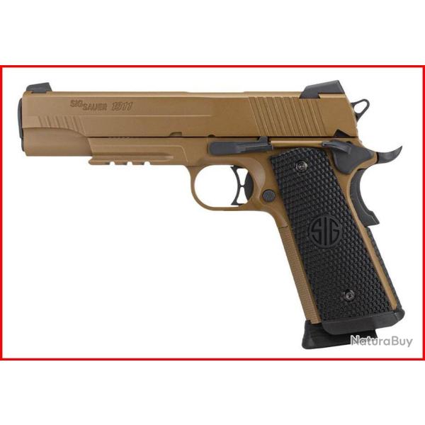 PISTOLET SIG SAUER 1911 EMPEROR SCORPION CO2 1,7J CAL. 4.5 mm