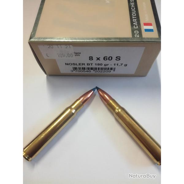 munitions sologne 8x60S