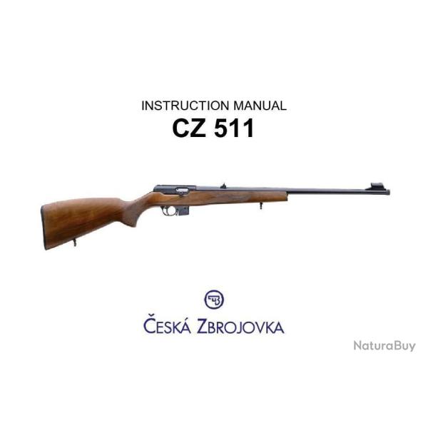 notice carabine BRNO CZ 511 (envoi par mail) CZ511 - VENDU PAR JEPERCUTE (m2398)