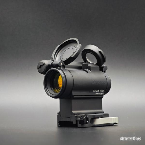 Vue  point rouge M5, 2MOA, avec dmontage rapide pour montage sur Rail