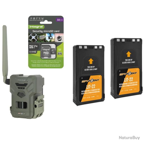 Pack Autonomie Pi�ge Photographique Flex Plus Spypoint