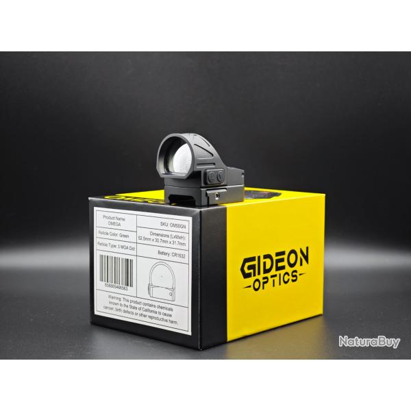 Optique Gideon originale OMEGA 3 MOA -**Green Dot Only