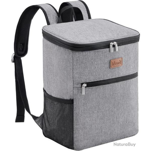 Sac � Dos Isotherme Souple avec Doublure Rigide 24L