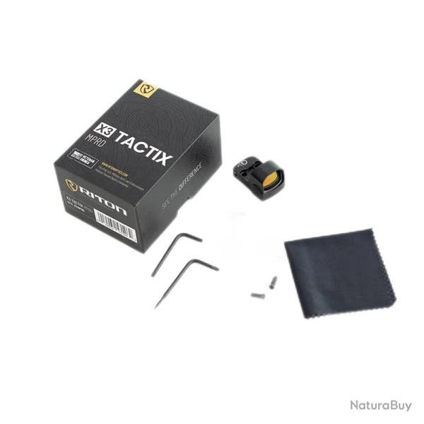 Optique Riton originale X3 Tactix 3 MOA empreinte 18mm -**MPRD Red Dot LIVRAISON GRATUITE