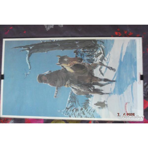 lithographie winchester de la comm�morative CHEYENNE