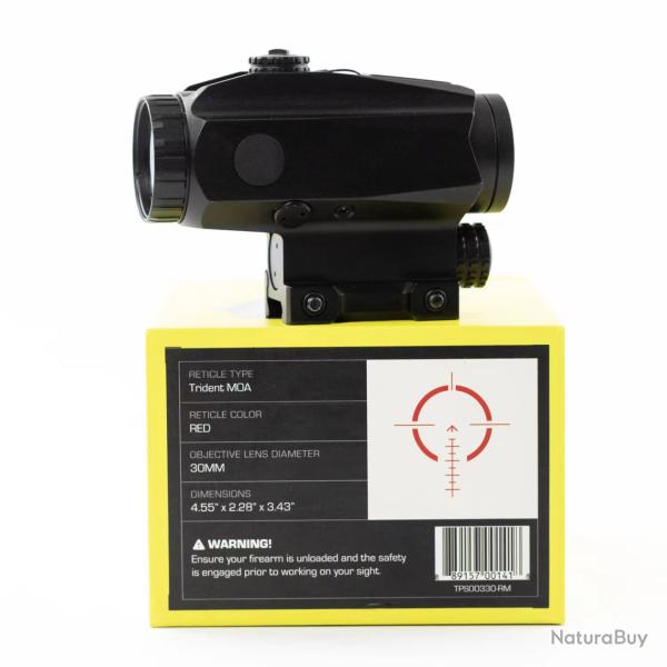 TRIHAWK - lunette de prisme 3X30 originale -**3x30 Red