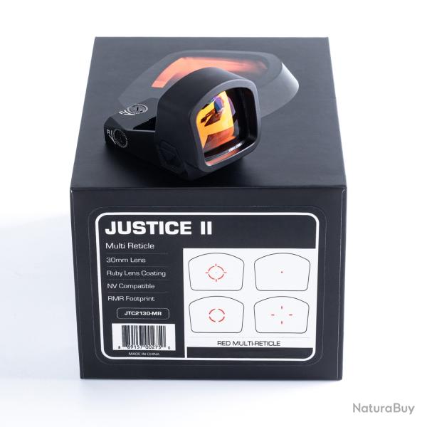 Original Justice II 1x30 r�flexe point rouge vue 407C/507C *Multi Reticule LIVRAISON GRATUITE