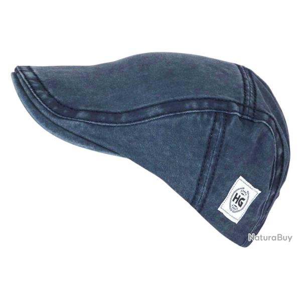 Beret Casquette Bleu Jean en Coton Tendance Homme Femme Elyk Taille unique Bleu