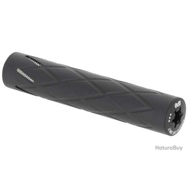 Silencieux 0dB long black Calibre 7.62mm / .30