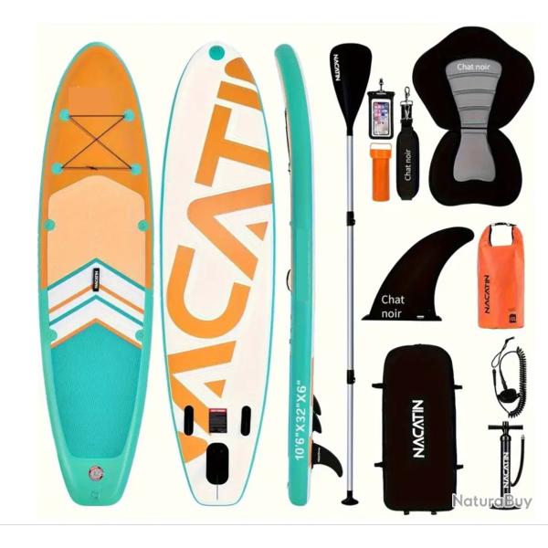 Paddle Gonflable Adulte Accessoires de Qualit� Stand Up