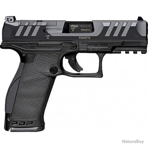 Pistolet PDP FULL SIZE WALTHER 4" CAL 9X19, 18 COUPS