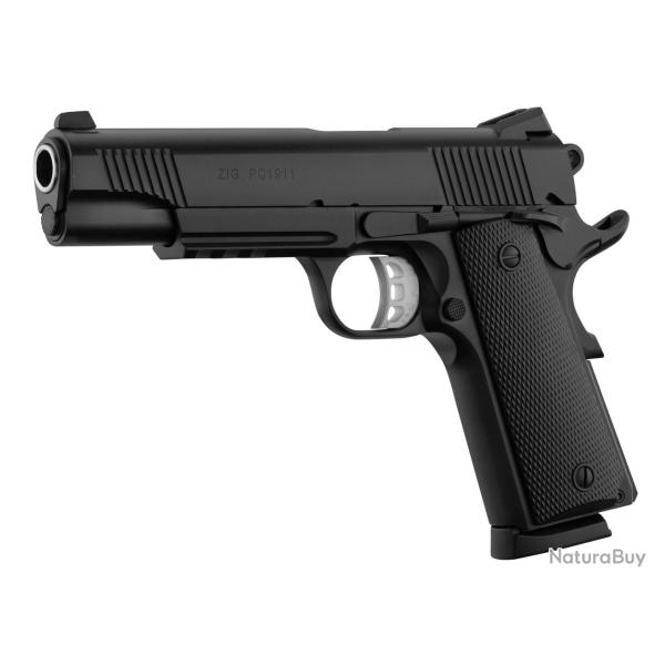 PISTOLET TISAS ZIG PC 1911 NOIR (9X19MM)