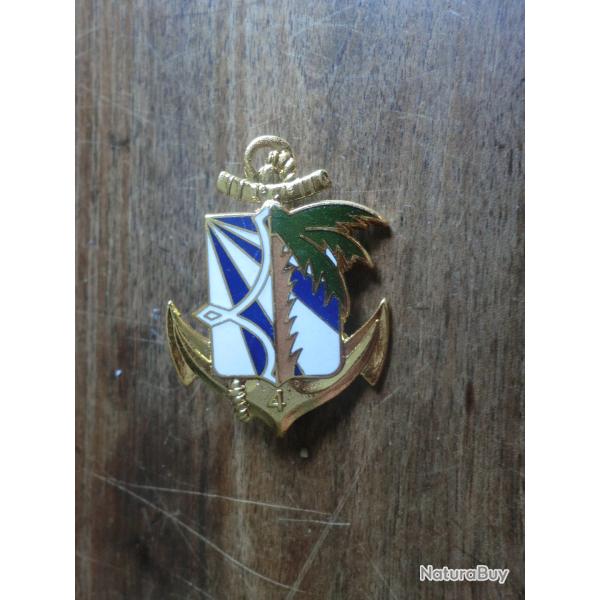 insigne 4� R.I.M.A  infanterie de marine / jys