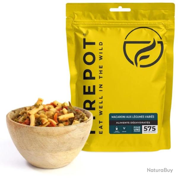 Repas d�shydrat� Firepot Macaroni aux l�gumes vari�s