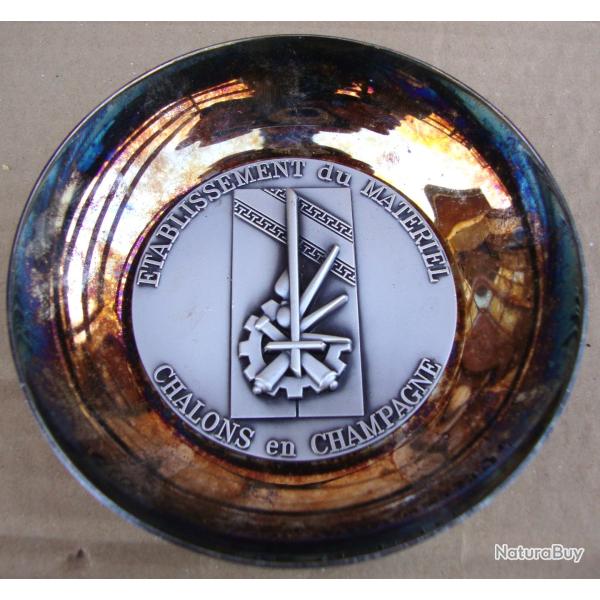 Coupelle Etablissement du Mat�riel CHALONS EN CHAMPAGNE  m�tal argent�