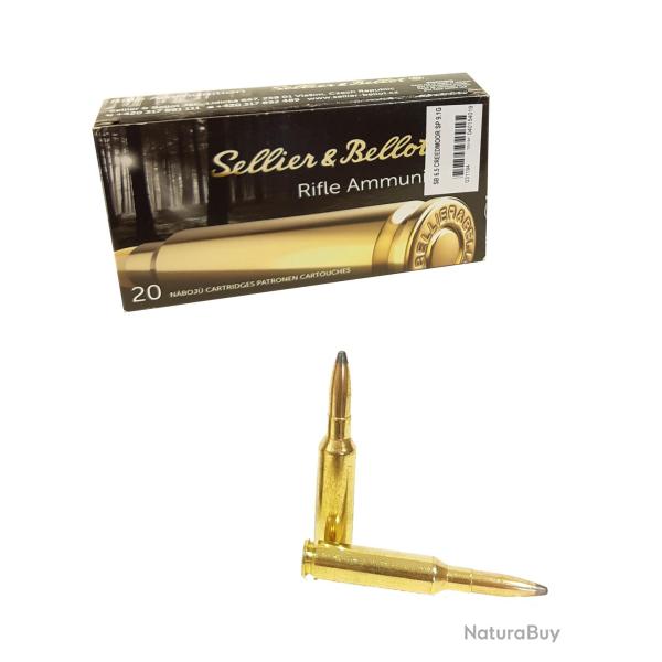 Munitions SELLIER BELLOT calibre 6.5 Creedmoor Softpoint 140gr - 9.1g x20